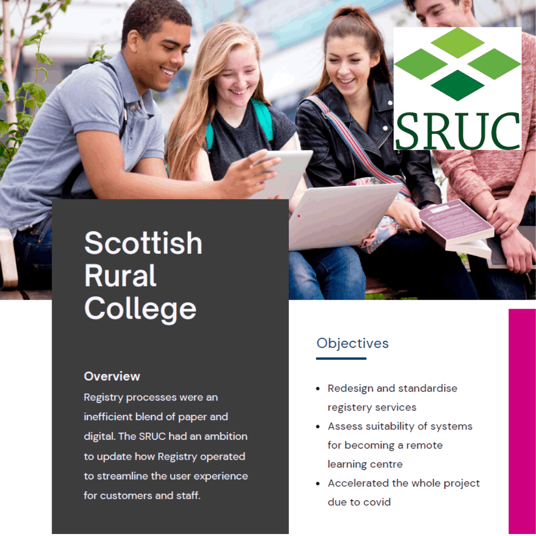 Cover of the SRUC case study